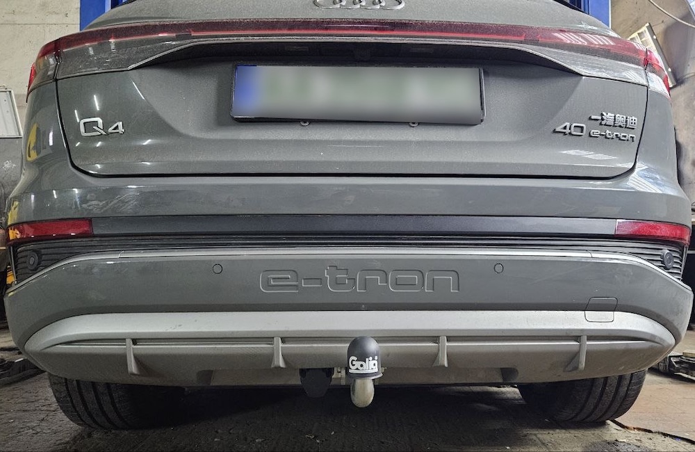 Audi Q4 trailer hitch