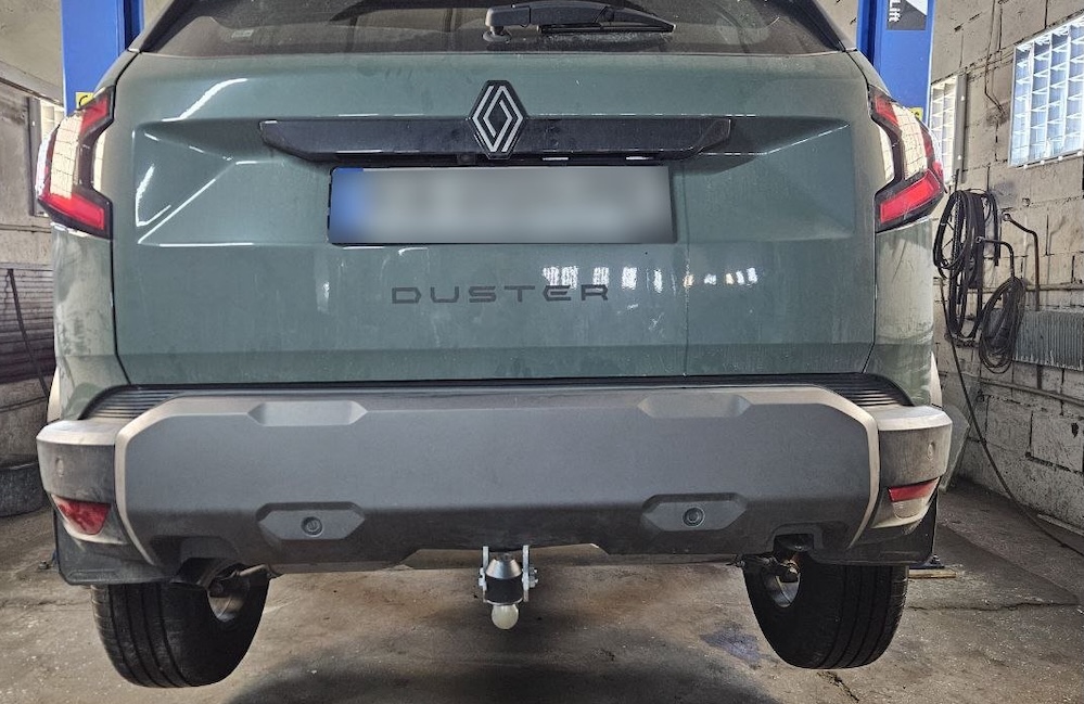 Duster trailer hitch
