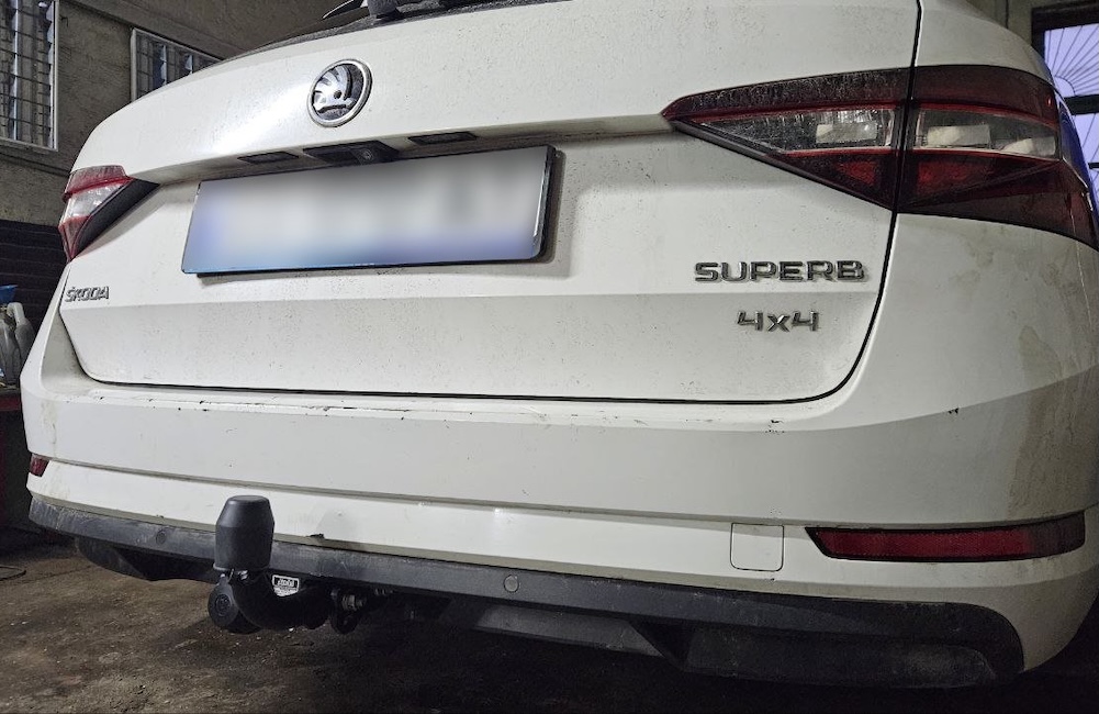 Skoda trailer hitch